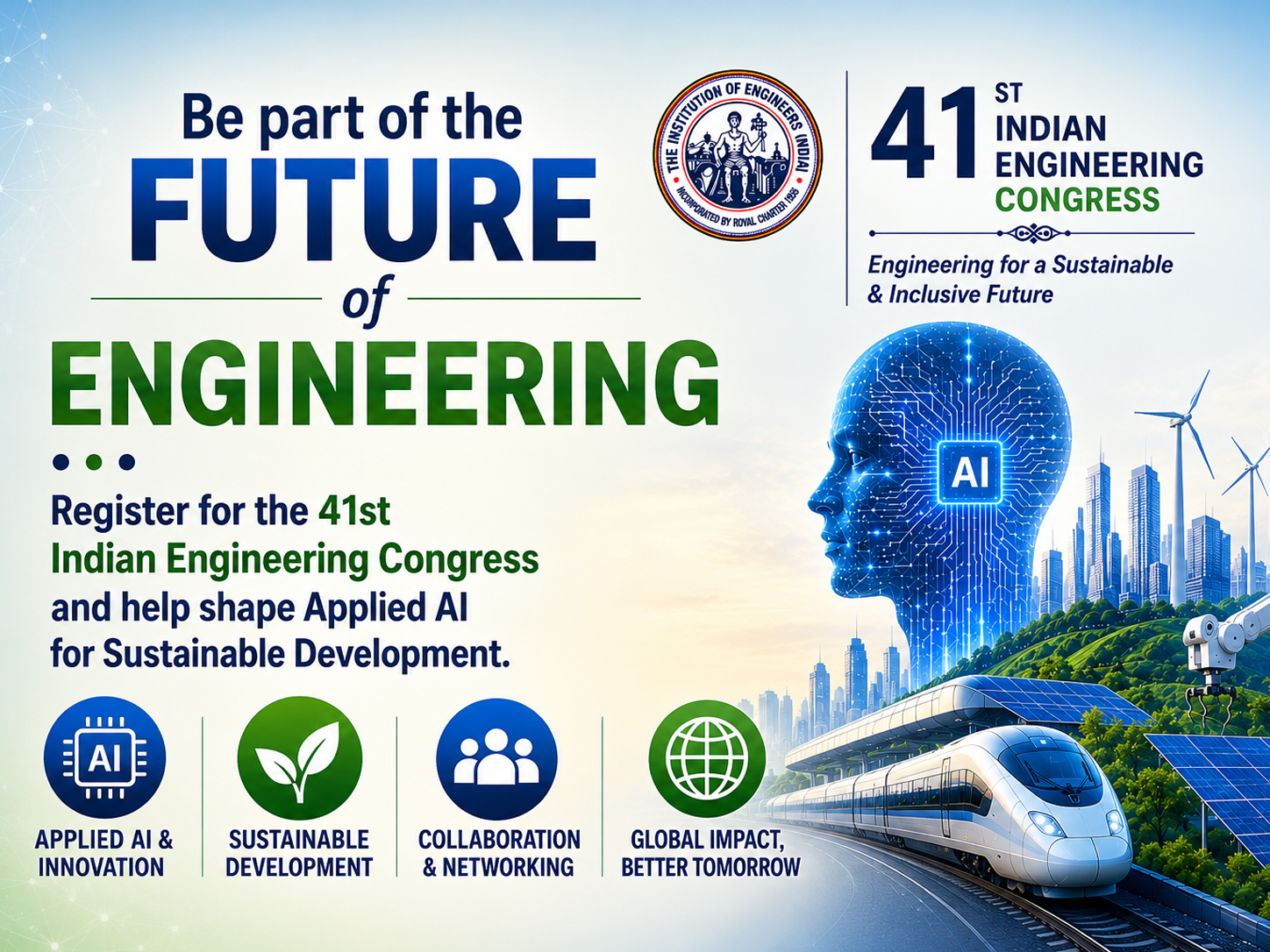 Be part of the future of engineering — 41st Indian Engineering Congress