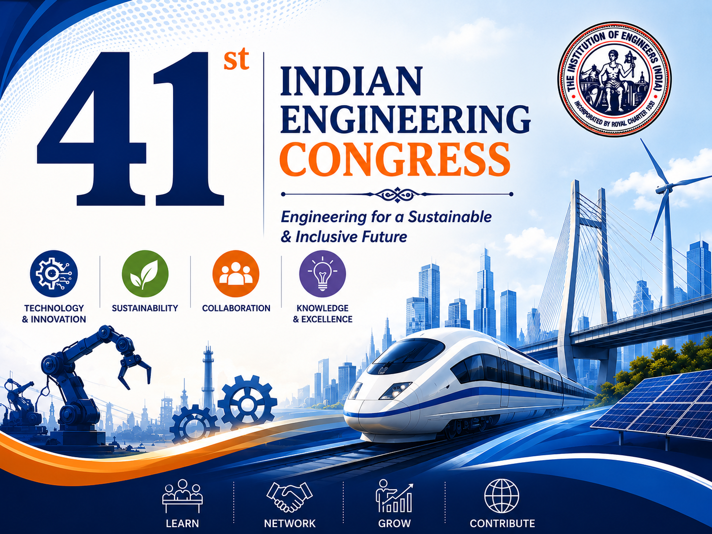 41st Indian Engineering Congress — Engineering for a Sustainable & Inclusive Future